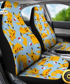 Pikachu Red Seat Covers Pokemon Pattern Anime Car Seat Covers 3 kqryn2.jpg