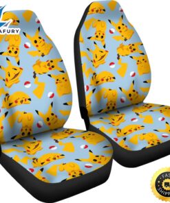 Pikachu Red Seat Covers Pokemon Pattern Anime Car Seat Covers 4 usjzin.jpg