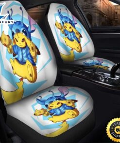 Pikachu Stitch Fight Seat Covers 1 dectp3.jpg