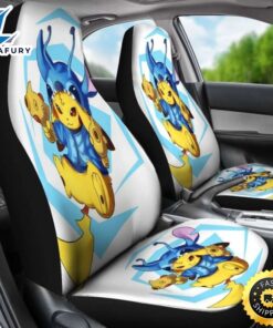 Pikachu Stitch Fight Seat Covers 4 gvotcd.jpg