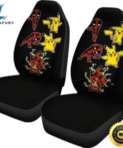 Pikachu X Deadpool Car Seat Covers Universal 2 cbcy1b.jpg