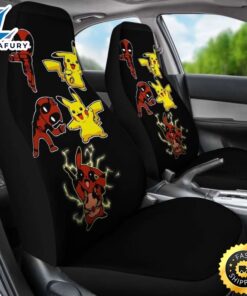 Pikachu X Deadpool Car Seat Covers Universal 3 kv0xmz.jpg