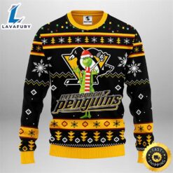 Pittsburgh Penguins Funny Grinch Christmas…