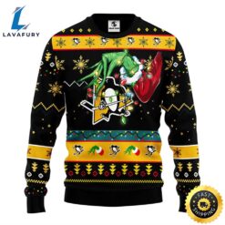 Pittsburgh Penguins Grinch Christmas Ugly…