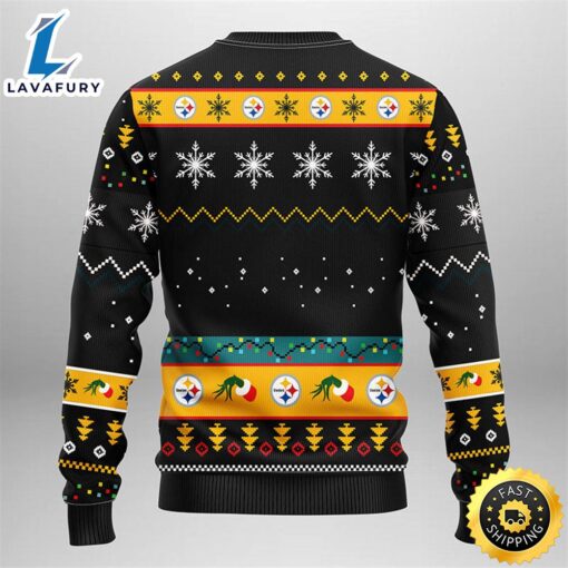 Pittsburgh Steelers Grinch Christmas Ugly Sweater