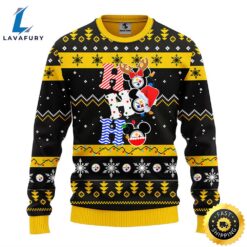 Pittsburgh Steelers HoHoHo Mickey Christmas…