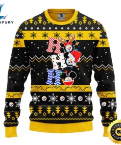 Pittsburgh Steelers HoHoHo Mickey Christmas…