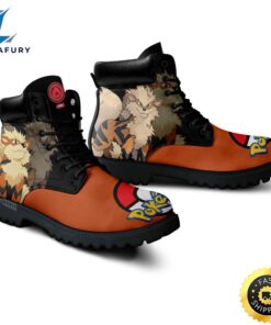 Pokemon Anime Arcanine All Season Boot Shoes 2 kpgdnk.jpg