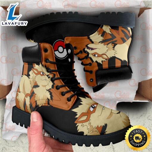 Pokemon Anime Arcanine All-Season Boots