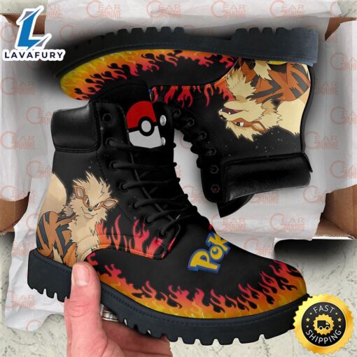 Pokemon Anime  Arcanine All-Season Boots