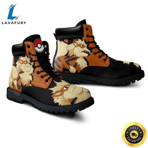 Pokemon Anime Arcanine All-Season Boots