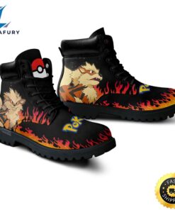 Pokemon Anime Arcanine All Season Boots 3 i8bxkp.jpg