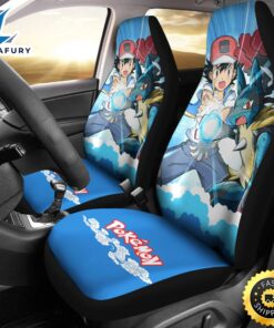 Pokemon Anime Ash Ketchum Pikachu Pokemon Car Seat Covers 1 bjineg.jpg