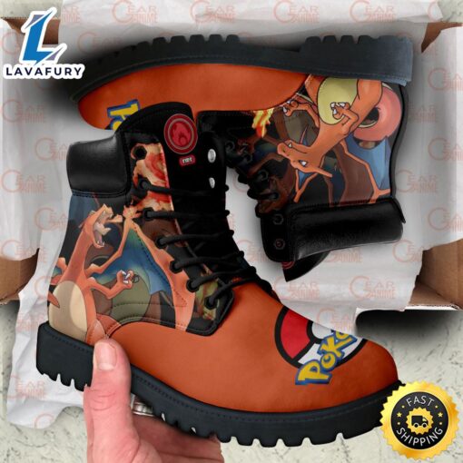 Pokemon Anime Charizard All-Season Boot Shoes