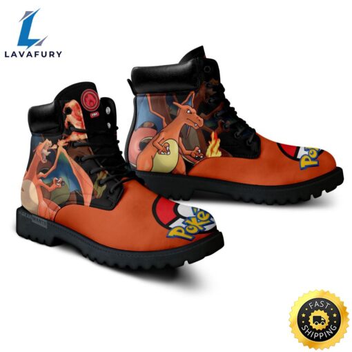 Pokemon Anime Charizard All-Season Boot Shoes