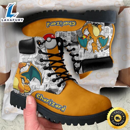 Pokemon Anime Charizard All-Season Shoes Boot Shoes