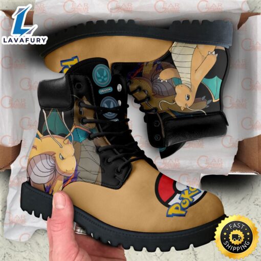 Pokemon Anime Dragonite All-Season Boots Shoes