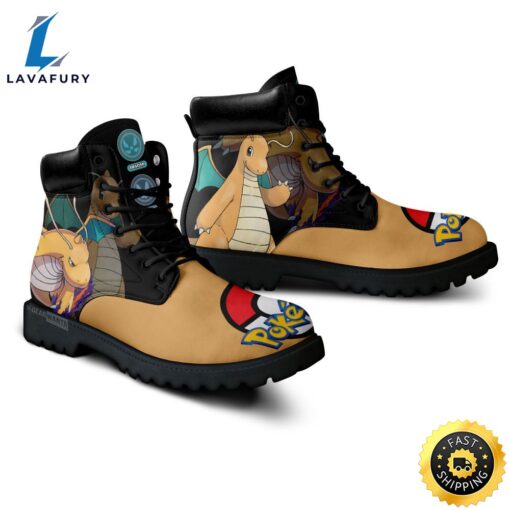 Pokemon Anime Dragonite All-Season Boots Shoes