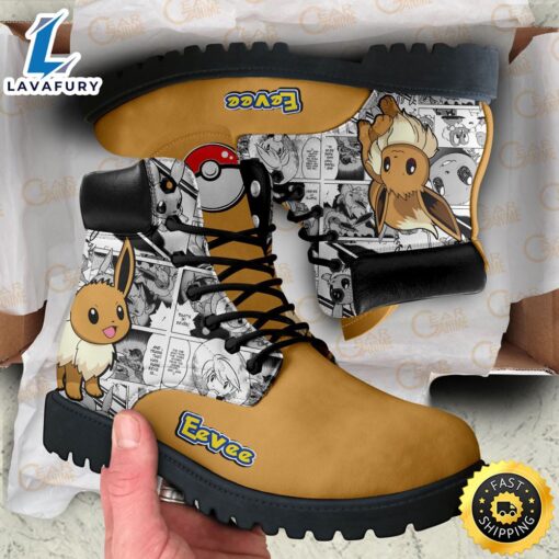 Pokemon Anime Eevee All-Season Boot Shoes