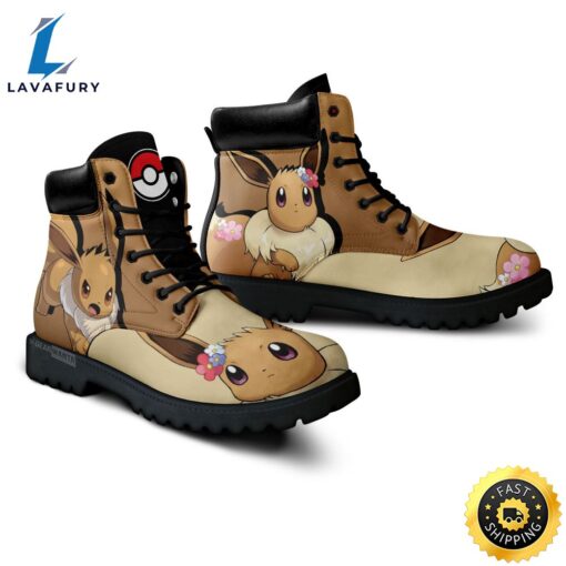 Pokemon Anime Eevee All-Season Boots