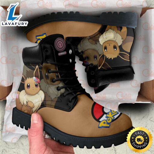 Pokemon Anime Eevee All-Season Boots Shoes