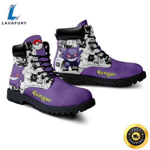 Pokemon Anime Gengar All-Season Boot Shoes