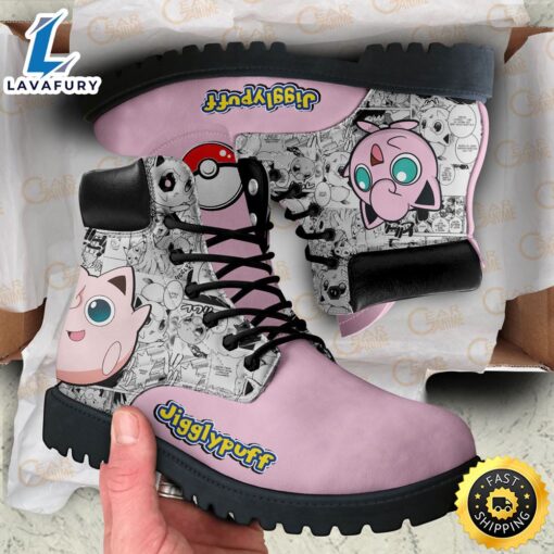 Pokemon Anime Jigglypuff All-Season Boot Shoes