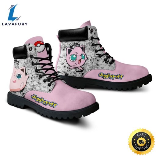 Pokemon Anime Jigglypuff All-Season Boot Shoes