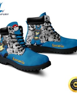 Pokemon Anime Lucario All Season Boot Shoes 2 psnhv2.jpg