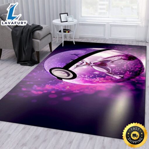 Pokemon Anime Mewtwo Pokemon Rug