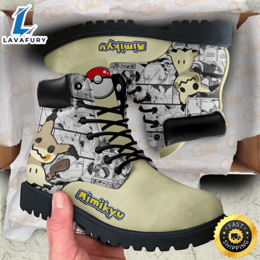 Pokemon Anime Mimikyu All-Season Boots Shoes