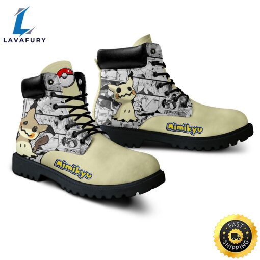 Pokemon Anime Mimikyu All-Season Boots Shoes