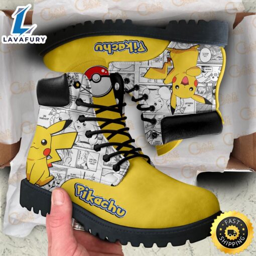 Pokemon Anime Pikachu All-Season Boot Shoes