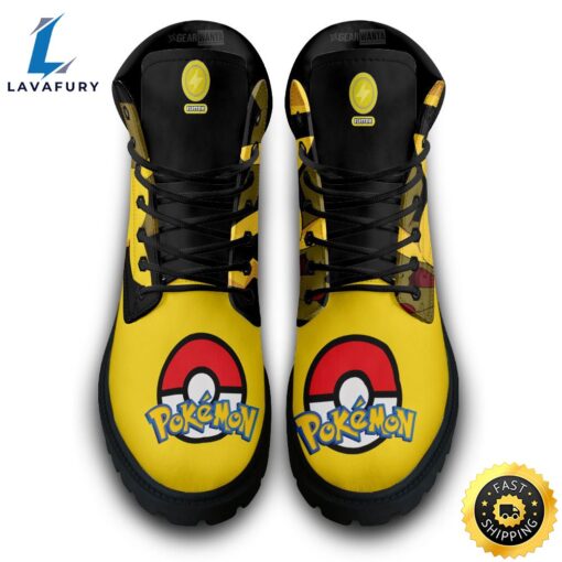 Pokemon Anime Pikachu All-Season Boots Shoes