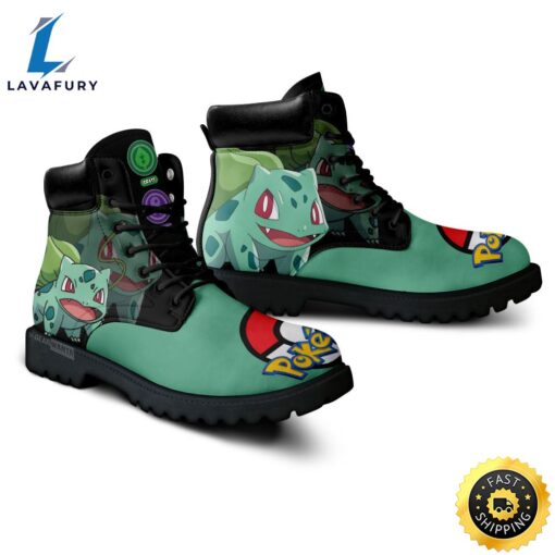 Pokemon Anime Pokemon Anime Bulbasaur All-Season Boots  Shoes