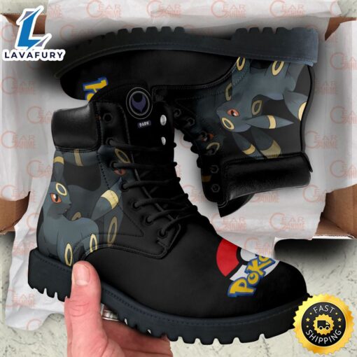 Pokemon Anime  Umbreon All-Season Boots Shoes