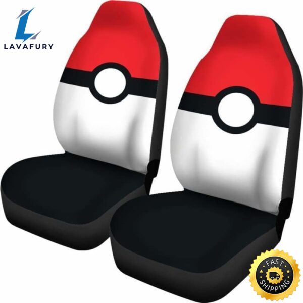 Pokemon Ball Car Seat Covers Universal