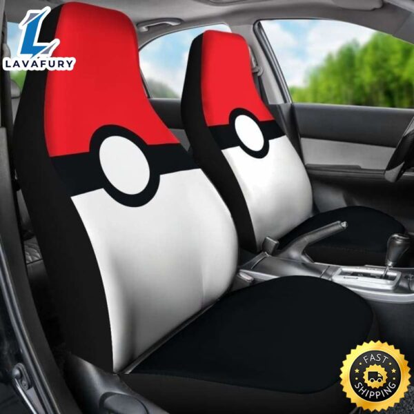 Pokemon Ball Car Seat Covers Universal