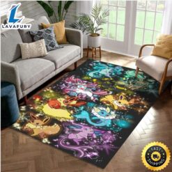 Pokemon Eevee Evolution Area Rug…