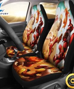 Pokemon Fire Car Seat Covers…
