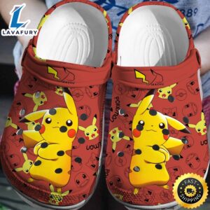 Pokemon Pikachu Crocs 3d Clog…