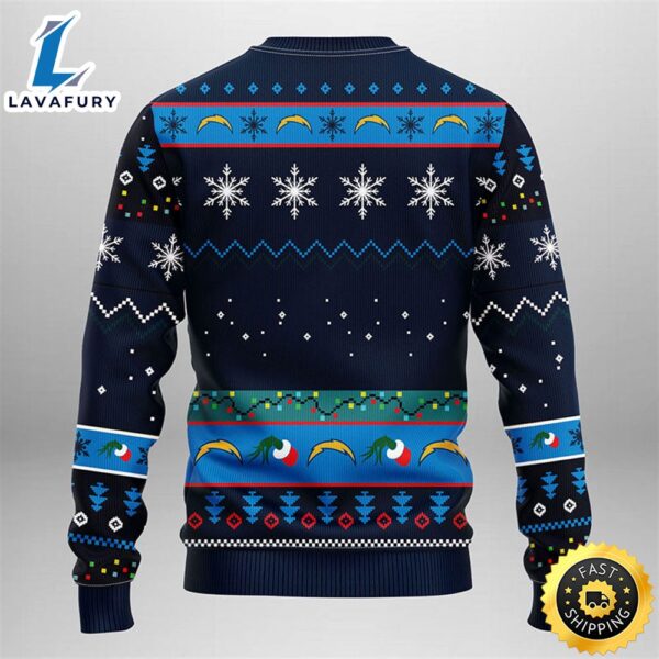 San Diego Chargers Grinch Christmas Ugly Sweater