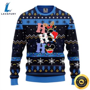 San Diego Chargers HoHoHo Mickey Christmas Ugly Sweater 1 f8zsno.jpg