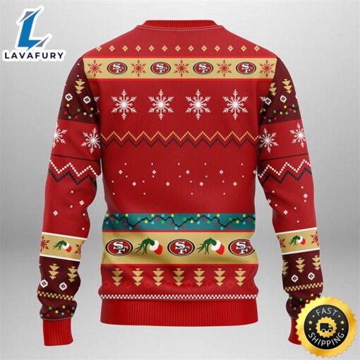 San Francisco 49ers Grinch Christmas Ugly Sweater