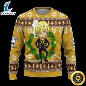 Sanji One Piece Anime Ugly Christmas Sweater 1 rkvsam.jpg
