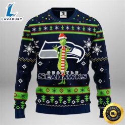 Seattle Seahawks Funny Grinch Christmas…