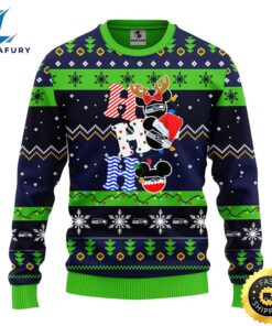 Seattle Seahawks HoHoHo Mickey Christmas…