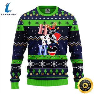 Seattle Seahawks HoHoHo Mickey Christmas Ugly Sweater 1 f5d4d1.jpg