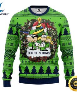 Seattle Seahawks Snoopy Dog Christmas…