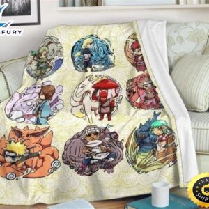 Shippuden Naruto Premium Fleece Blanket…
